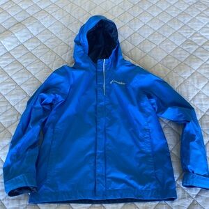 Boys blue raincoat